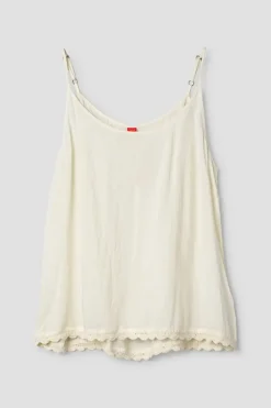 Ewa i Walla Top NORA 33398 in creme weiß (bone) - reine Viskose