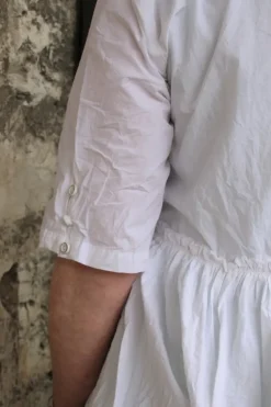 Ewa i Walla Tunika 44953 AGDA in reinweiss (white) - reine Knitterbaumwolle