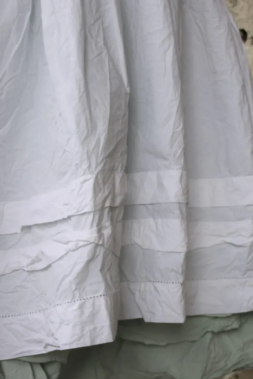 Ewa i Walla Tunika 44953 AGDA in reinweiss (white) - reine Knitterbaumwolle