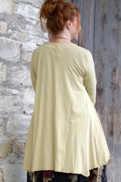 *Ewa i Walla Tunika 44986 DANIA im hellen lemon - softer Jersey aus reiner Baumwolle