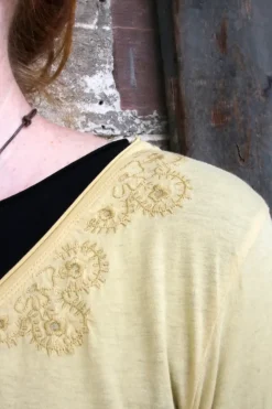 *Ewa i Walla Tunika 44986 DANIA im hellen lemon - softer Jersey aus reiner Baumwolle