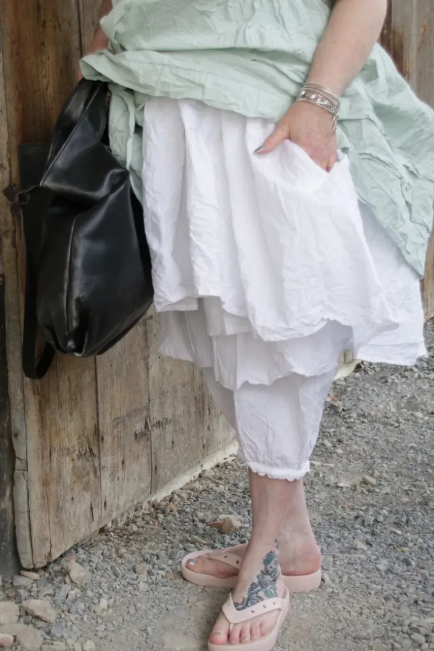 Ewa i Walla Tunika 33360 JILL in weiss (white) - softer Jersey & Knitterbaumwolle