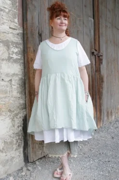 Ewa i Walla Tunika 33360 JILL in mintgrün (mint) - softer Jersey & Knitterbaumwolle