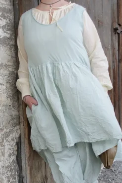 Ewa i Walla Tunika 33360 JILL in mintgrün (mint) - softer Jersey & Knitterbaumwolle