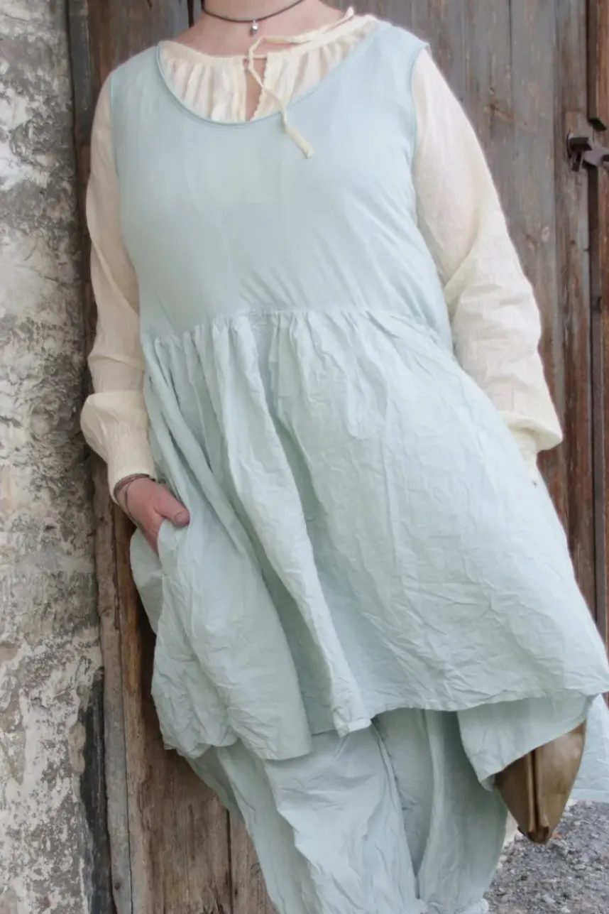 Ewa i Walla Tunika 33360 JILL in mintgrün (mint) - softer Jersey & Knitterbaumwolle