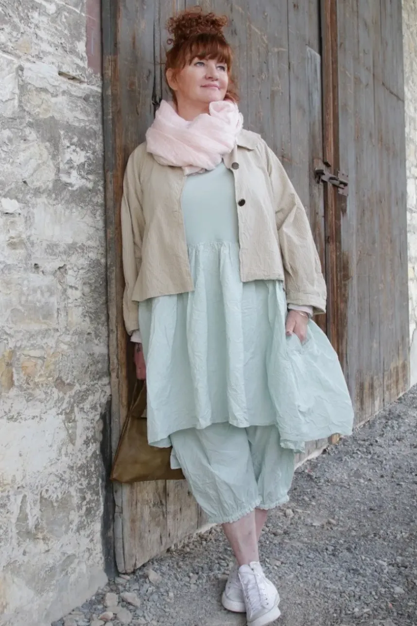 Ewa i Walla Tunika 33360 JILL in mintgrün (mint) - softer Jersey & Knitterbaumwolle