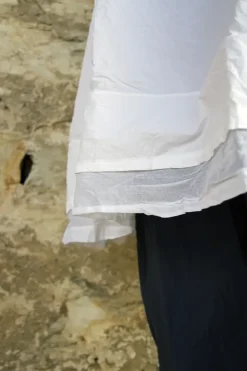 Ewa i Walla Tunika MADICKEN 44129 in weiß (white) - reine Kitterbaumwolle