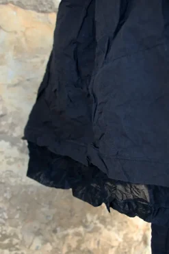 Ewa i Walla Tunika MADICKEN 44129 in schwarz (black)- reine Kitterbaumwolle