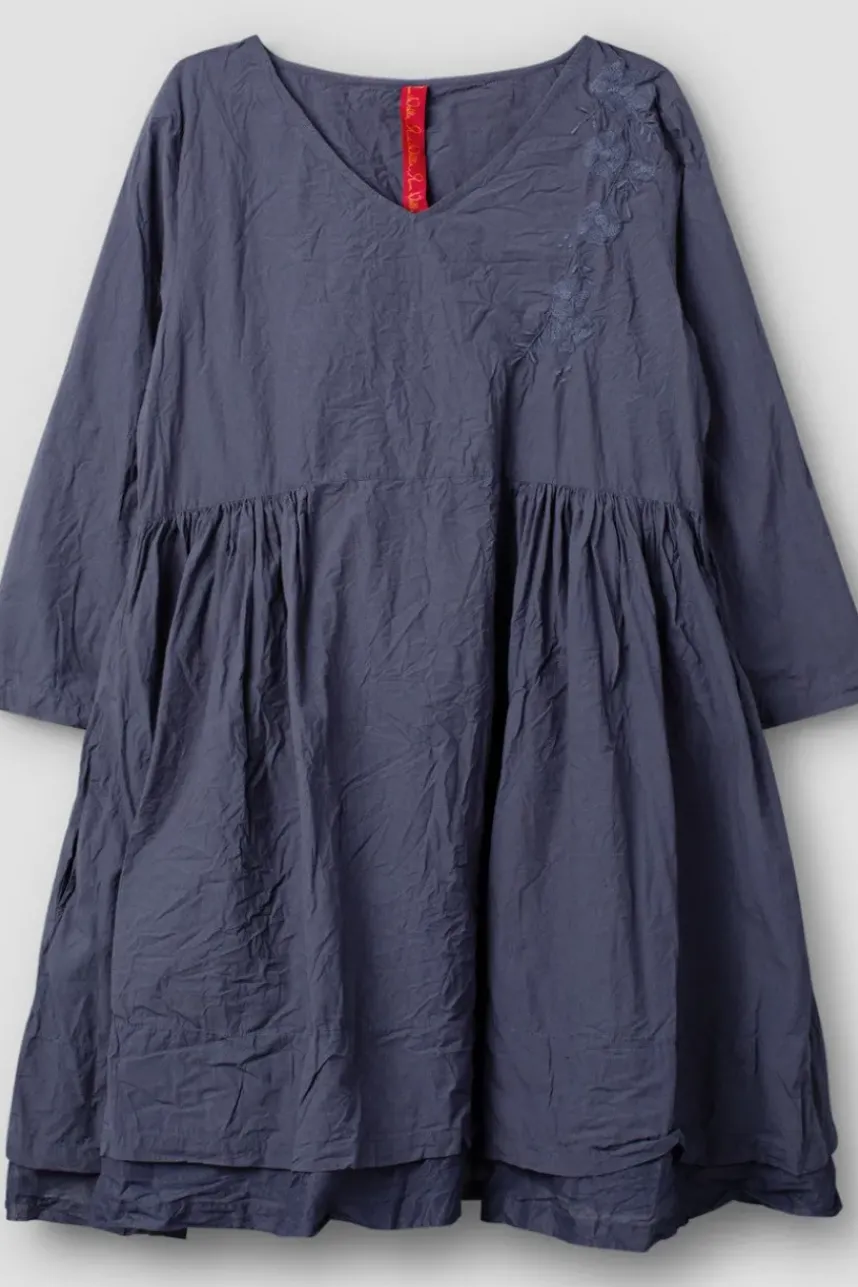Ewa i Walla Tunika MADICKEN 44129 in blau (blue) - reine Kitterbaumwolle
