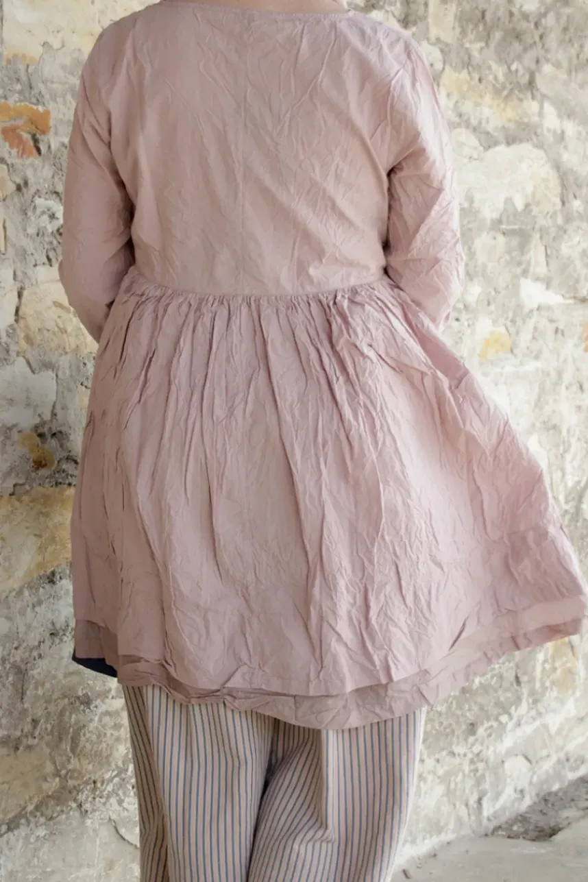 Ewa i Walla Tunika MADICKEN 44129 in rose (pale mauve) - reine Kitterbaumwolle