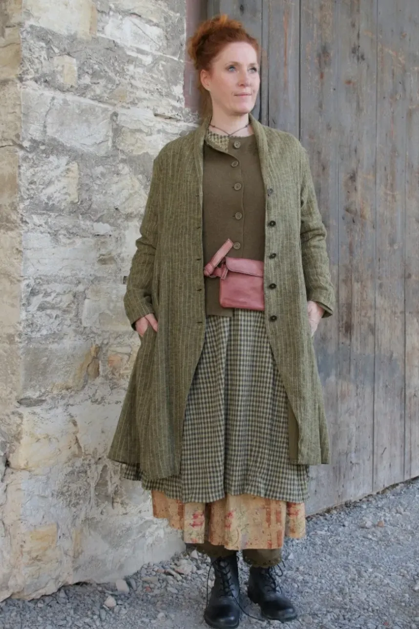 Fra.Sa Gürteltasche/Crossbody Bag MARSUPIO in rosenholz geölt - supersoftes Leder