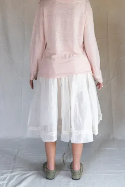 Les Ours Shirt NOE im pastelligen rose - supersoftes Leinen