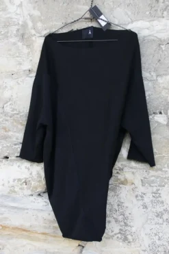 SORT AARHUS Oversize Pullover 2004 in black/schwarz - reine Baumwolle